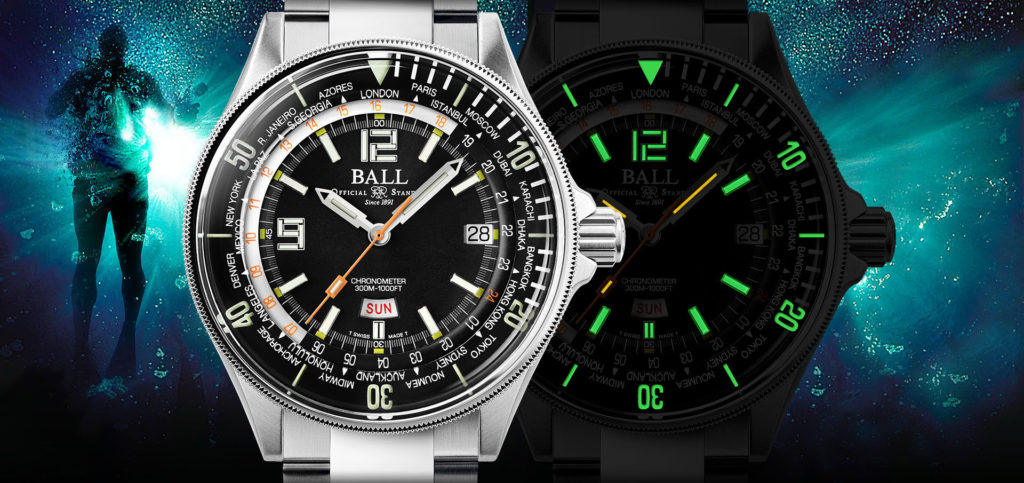 BALL Watch Engineer Master II Diver Worldtime