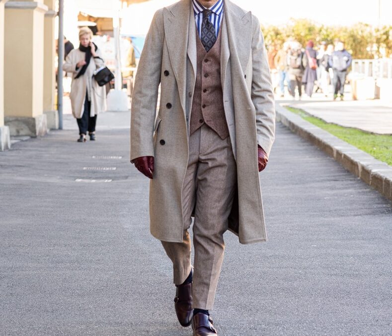 Street style Pitti Uomo 107 gennaio 2025